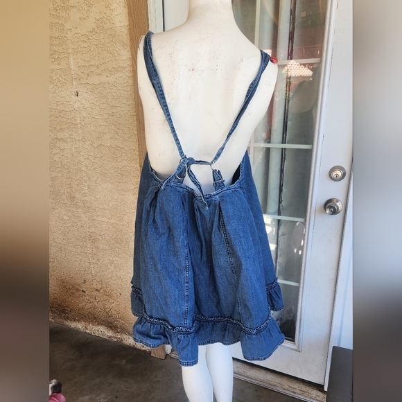 FREE PEOPLEWild One Denim Mini Dress - Picture 4 of 7